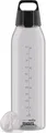 Sigg - Tritan Trinkflasche - Total Color ONE Transparent - Für Kohlensäurehaltige Getränke Geeignet - Spülmaschinenfest - Auslaufsicher - Leicht - BPA-frei - 1.5L