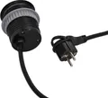 UniTEC Einbausteckdose Tischsteckdose mit USB C 1,5 m