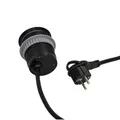 UniTEC Einbausteckdose Tischsteckdose mit USB C 1,5 m  Steckdosenleiste