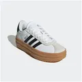adidas Sportswear VL COURT BOLD Plateausneaker Inspiriert vom adidas Gazelle Bold, für Kinder & Jugendliche weiß 36 EU