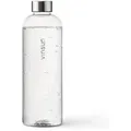 Vinsun Trinkflasche Tritan Wasserflasche 1,5l, Sportflasche Kohlensäure geeignet, BPA frei, Auslaufsicher, bruchsicher, geruchs- und geschmacksneutral silberfarben 1500 ml | 29.5 cm