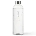 VINSUN Trinkflasche 1,5L transparent - wiederverwendbar, Kohlensäure geeignet, BPA frei, Tritan - Leichte Wasser Flasche für Sport, Outdoor, Schule