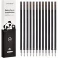 Ersatzmine, Schwarz,12 Stk, 0,7mm, radierbar, kompatibel mit Legami, Kugelspitze