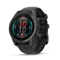 Garmin fēnix E 47mm – Multisport-Smartwatch, 1,3" AMOLED Touch-/Tastendisplay, bis zu 16 Tage Akkulaufzeit, 80+ Sport-Apps,TOPO-Karten, Musik, Benachrichtigungen
