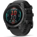 Garmin FENIX E - 47 mm AMOLED Schwarz/ Schiefergrau