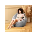Sitzsack BeanBag Shara XXL - 300 Liter in Cord-Optik salbei