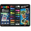 "POSCA Pigmentmarker \"POP COLOURS\", 20er Metallbox"