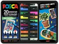 POSCA Pigmentmarker "POP COLOURS" 20er Metallbox