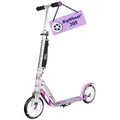 HUDORA BigWheel 205 exkl. Scooter, lila - Klappbar & Höhenverstellbar - Tretroller mit Tragegurt für Kinder, Jugendliche & Erwachsene - bis zu 100kg - Lila