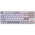 Dark Project ALU87A Daylight Mechanische Gaming-Tastatur QWERTY US Layout - Hellgrau