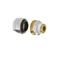 FL Schwarzrohradapter PLUS DVGW f. Rohr 3/8" x G1/2a m. Einschneiddicht.