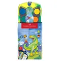 Faber Castell Farbkasten Connector / Dino-Edition / 12 Farben