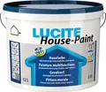 Lucite House-Paint Hausfarbe 1 Liter weiß 1000T