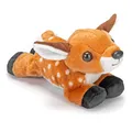 Wild Republic Hug'ems Plüschtier, Kuscheltier, Rehkitz 18cm, Kitz, White