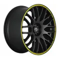 BARRACUDA KARIZZMA mattblack puresports color trim gelb 8.5Jx19 5x110+120 ET28 R33625803