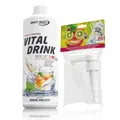 Best Body Low Carb Vital Drink Birne Melisse Sirup Mineraldrink  BBN Dosierpumpe