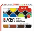 2 bis 24x Marabu Acrylfarben-Set BASIC, 12 x 18 ml - SPARE BIS ZU 39%