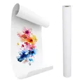 Papierrolle Malen Kinder, 44 cm x 15 m, Weiß, Recyceltes Flipchart & Plakatpa...