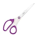 Leitz WOW Titan Qualitätsschere, Für Rechts- oder Linkshänder (beidhändig), Haushaltsschere mit ergonomischem Griff, Für zu Hause oder Schule, Violett, 53192062