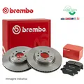 Brembo Bremsen-Kit Vorne für Volkswagen Up 256mm 11- Bremsscheiben & Beläge
