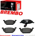 Bremsbeläge Brembo SATZ P85072 - Vorne VW Bora,Caddy,Golf,Jetta,Polo