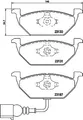 BREMBO P 85 072 Bremsbelagsatz, Scheibenbremse für ,AUDI,MG (SAIC),ROEWE (SAIC),