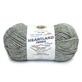 Lion Brand Yarn Company 113 g 94 Percent Acrylic 6 Percent Rayon Heartland Yarn Ball, Mount Rainier Tweed, 10.89 x 10.89 x 22.95 cm, 136-350