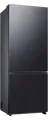 SAMSUNG Kühl-/Gefrierkombination silber (premium schwarz steel), Rechtsanschlag