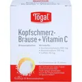TOGAL Kopfschmerz-Brause + Vit.C Brausetabletten 20 St PZN03822501