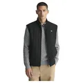 GANT Herren Steppweste - QUILTED WINDCHEATER VEST, Reißverschluss, Stehkragen Schwarz 3XL