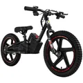 Elektro-Laufrad, 16 Zoll, Kinder-Balance-Bike m. 250 Watt, Scheibenbremsen, 3 Geschwindigkeitsstufen (Rot)