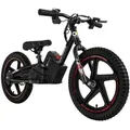 Elektro-Laufrad, 16 Zoll, Kinder-Balance-Bike m. 250 Watt, Scheibenbremsen, 3 Geschwindigkeitsstufen (Rot)