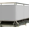 Sol Royal SolVision PB2 Balkonumspannung 90x300cm Grau PE