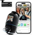 70mai Dash Cam 4K Omni, 4K+1080P Dashcam Auto 360 Grad Vorne und Hinten mit Dual STARVIS 2 HDR, 4G LTE, AI-Bewegungserkennung, Nachtsicht, GPS 5GHz WiFi 6, 24H Parkmodus, App-Steuerung, 128GB SD-Karte