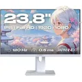 JAPANNEXT Gaming Monitor 23.8" IPS Full HD (1920x1080) 120Hz 0.5ms Weiß JN-IPS238G120F-HSP-W