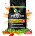 Greenyp Herbstrasendünger Langzeit I 30kg / 900m² I mit 90 Tage Langzeitwirkung + extra Kalium I macht den Rasen Winterfest I Herbstdünger Rasen