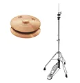 Legendäre 14" Heavy Hi-Hat Becken von Paiste aus der 2002-Serie + HiHat Maschine