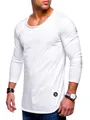 behype Langarmshirt Dust L/S mit weitem Halsausschnitt