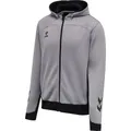Hummel Lead Zip Poly Hoodie - grau