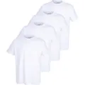 Götzburg Herren 4er Pack Basic T-Shirt mit Rundhalsausschnitt Größe: 56 - Weiß - 56