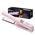 Beurer HS 20 Akku-Haarglätter mit USB-Aufladung, ideal für unterwegs, Reiseglätteisen, drei Temperaturstufen und Schnellheizung , rosa