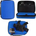 Navitech Blue Case For COOAU Action Cam HD 4K 20MP WiFi