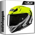 INTEGRALHELM FÜR MOTORRAD HJC RPHA 12 KOS MC3H L
