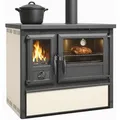 Küchenofen Holzherd Modell Forno - creme - 6 kW