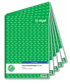 SIGEL KG425/5 Kassenabrechnung A4, 2x50 Blatt, 5er Pack