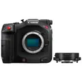 Canon EOS C80 Camcorder + EF-EOS R 0.71x Adapter