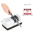 Elektrischer Profi-Diamant-Messerschärfer, Grob- und Feinschliff, 60 W