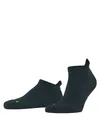 FALKE Unisex Sneakersocken Cool Kick Sneaker U Sn weich atmungsaktiv schnelltrocknend kurz einfarbig 1 Paar, Grün Mulberry 7448, 35-36