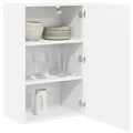vidaXL Hängeschrank mit Speicher Weiß 50 x 31 x 80 cm Holzwerkstoff