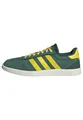 adidas Damen BREAKNET Sleek Shoes, Collegiate Green/Yellow/Off White, 42 2/3 EU